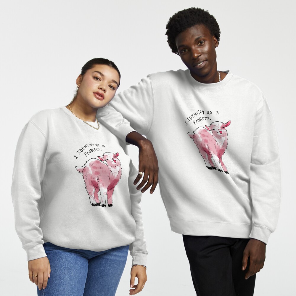 Vista previa del artículo con la obra «Sudadera sin capucha», diseñado y vendido por heyouwitheface.