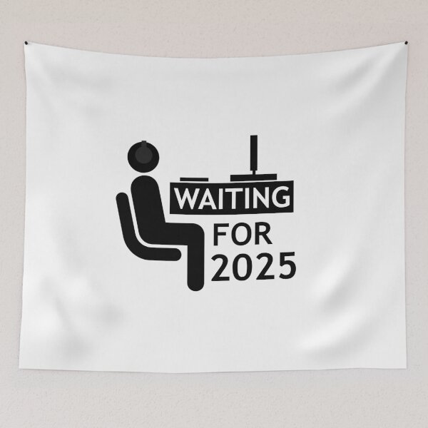 Item preview, Gamer waiting for 2025 designed and sold by Splinter300.
