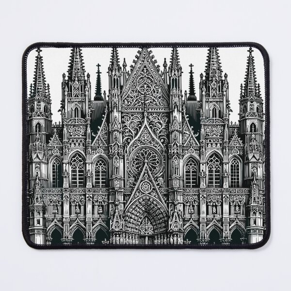 Item preview, Gothic cathedral architecture designed and sold by LongIslandDesgn.