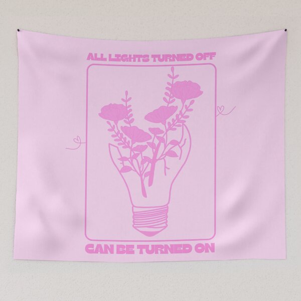 Item preview, PINK ALL LIGHTS TURNED OFF FLOWER BULB - NOAH K INSPIRED  designed and sold by jessicaleah15.