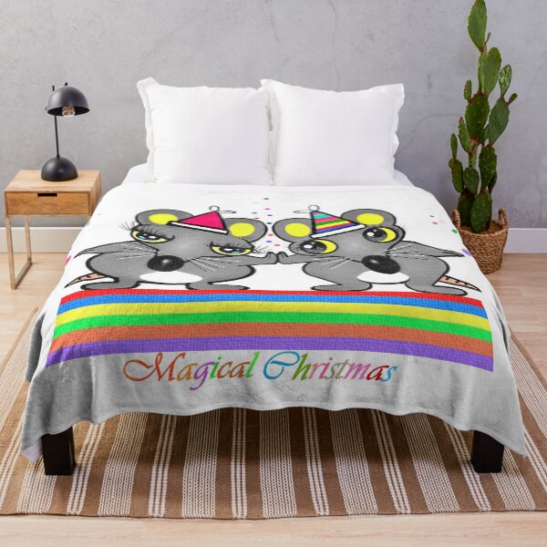 Item preview, Happy rats - Magical Christmas designed and sold by Shirley cute art .
