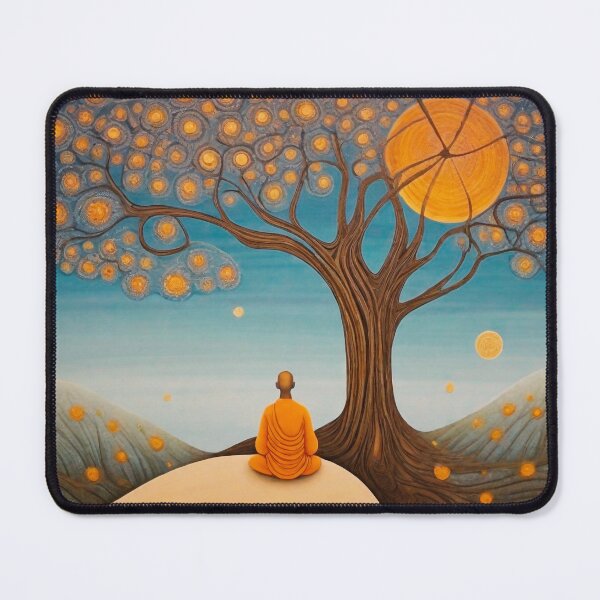 Item preview, Mindfulness Meditation Art designed and sold by JaiStudio.