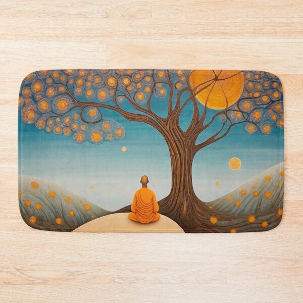 Item preview, Mindfulness Meditation Art designed and sold by JaiStudio.