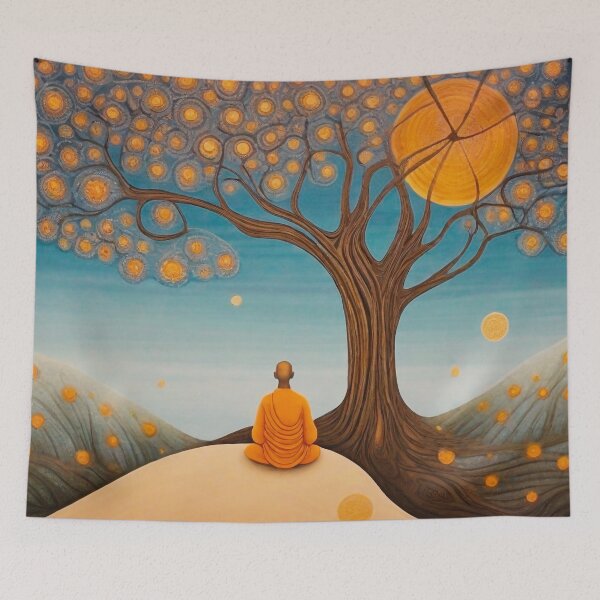 Item preview, Mindfulness Meditation Art designed and sold by JaiStudio.