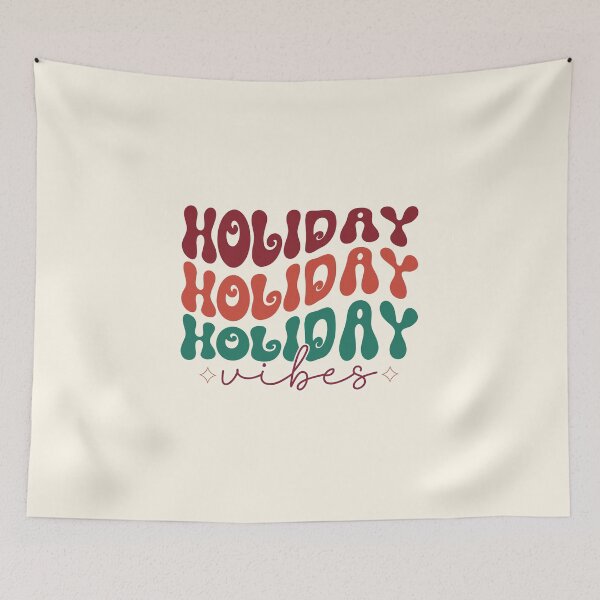 Item preview, Holiday Vibes | Groovy Holidays designed and sold by Jollys-ArtShop.