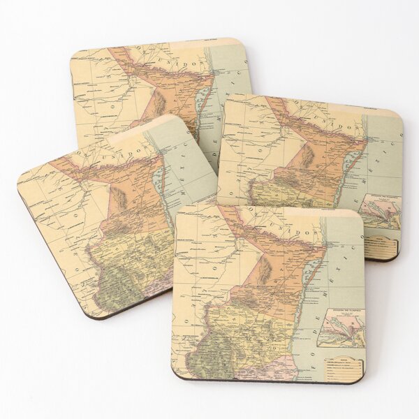 Item preview, Tamaulipas old map designed and sold by bascconut.