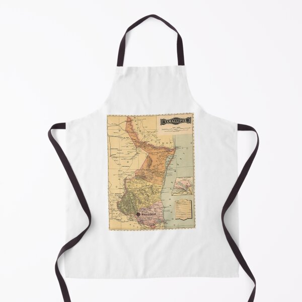 Item preview, Tamaulipas old map designed and sold by bascconut.