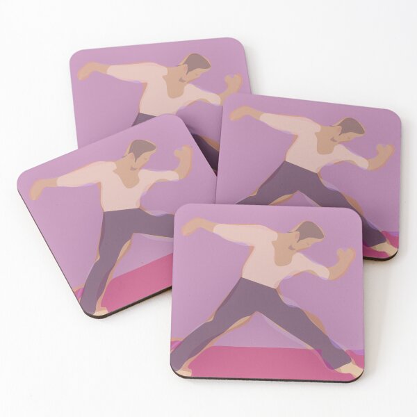 Item preview, Colorful Studio Background with a Man Dancing designed and sold by masabo.