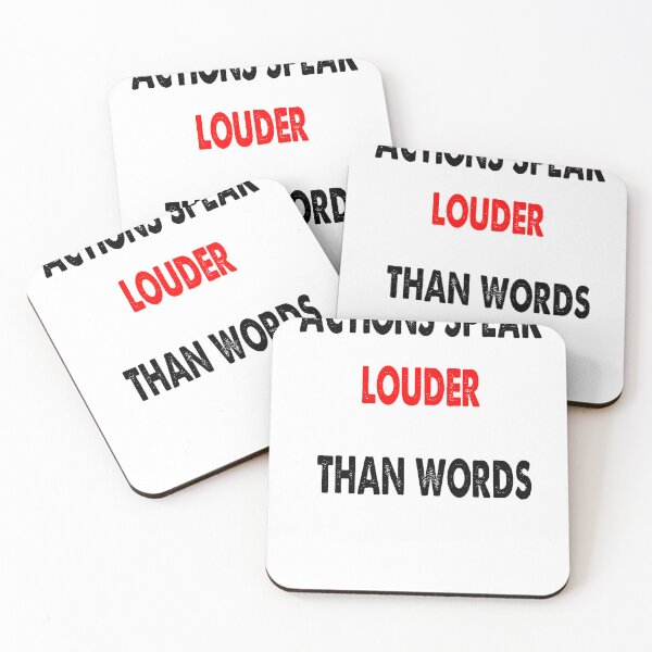 Item preview, Actions speak louder than words designed and sold by infinitty art.