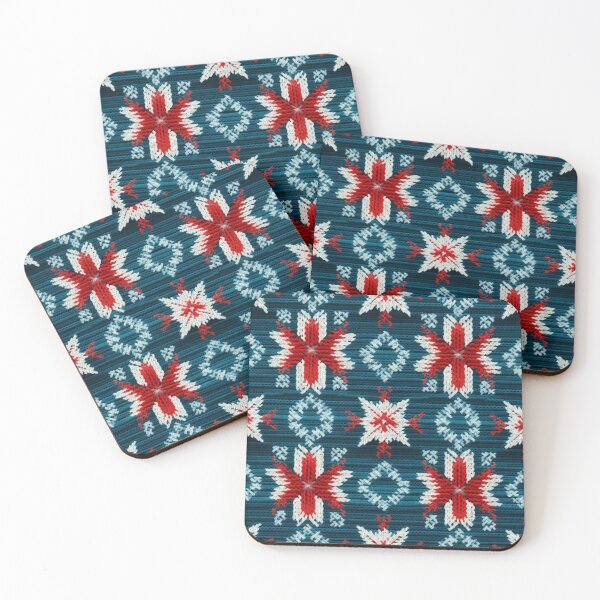 Item preview, Christmas Xmas Fake Embroidery 3D Effect Pattern No 36 designed and sold by Atomura.