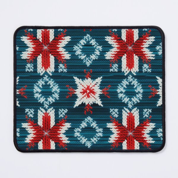 Item preview, Christmas Xmas Fake Embroidery 3D Effect Pattern No 36 designed and sold by Atomura.