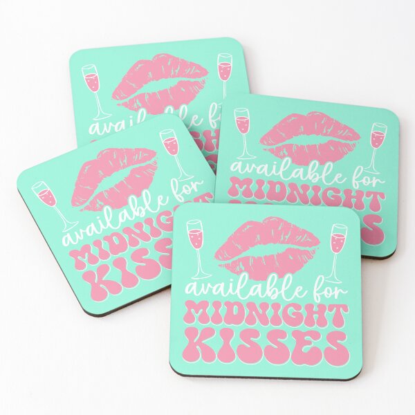 Item preview, Available for midnight kisses, Lips, Happy New Year, 2024 designed and sold by Cerulean-Shop.