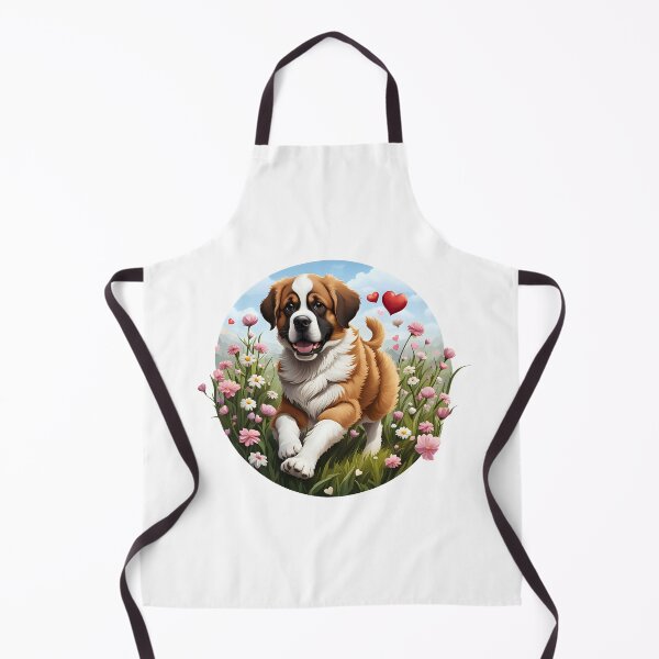 Item preview, Cute playful Saint Bernard dog designed and sold by Kaleddis.