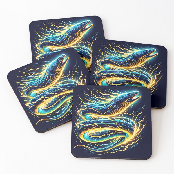 Item preview, Electric eel: Neon Eel Energy designed and sold by NexaArts.