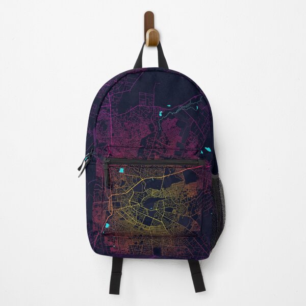 Item preview, Lusaka City Map of Zambia - Neon designed and sold by deMAP.