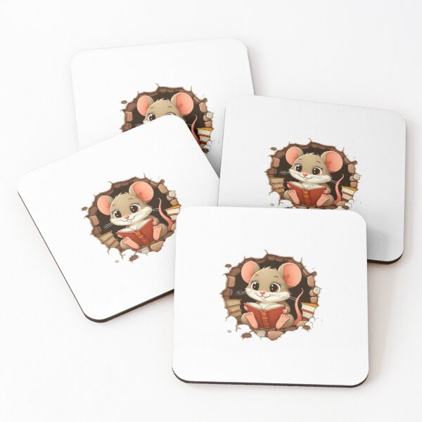 Item preview, Library mouse designed and sold by LittleBucolic.