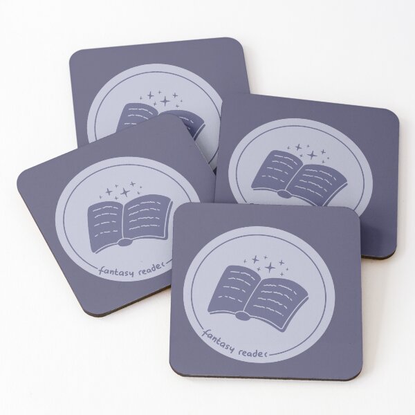 Item preview, Fantasy Reader blue book with stars (for readers) designed and sold by loulou-artifex.