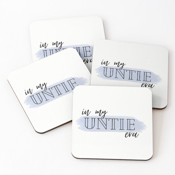 Item preview, In My Untie Era - Gender Neutral - Blue Watercolor designed and sold by Cozy-Home10.