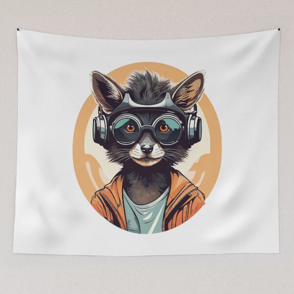 Artikelvorschau, Gefährdete Tiere, Aye Aye(Lemur):Paulo entworfen und verkauft von KnoClothingCo.