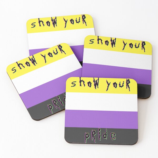 Item preview, show your non binary pride designed and sold by D00bieDaddie.