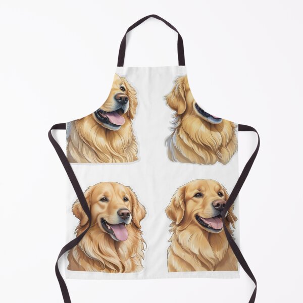 Item preview, Adorable Golden Retriever Dog Puppy Sticker Pack designed and sold by YourNameMatters.