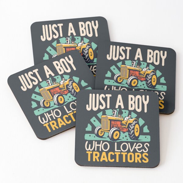 Item preview, JUST A BOY WHO LOVES TRACTORS designed and sold by BOOLL .