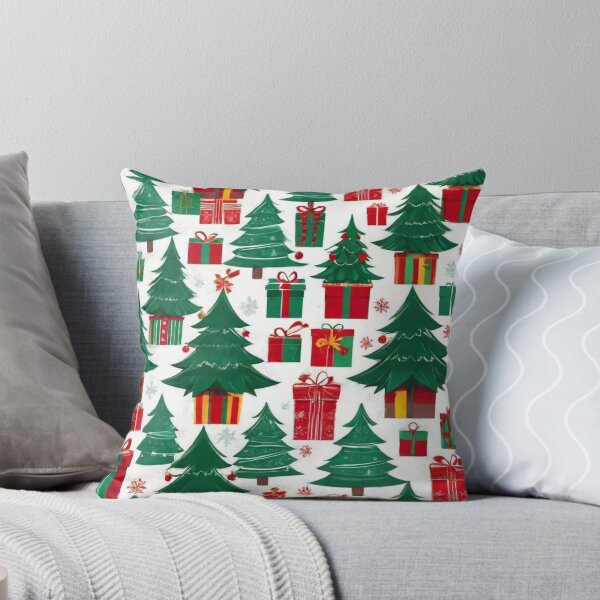 Item preview, Christmas seamless pattern designed and sold by WhiteDoveArt.