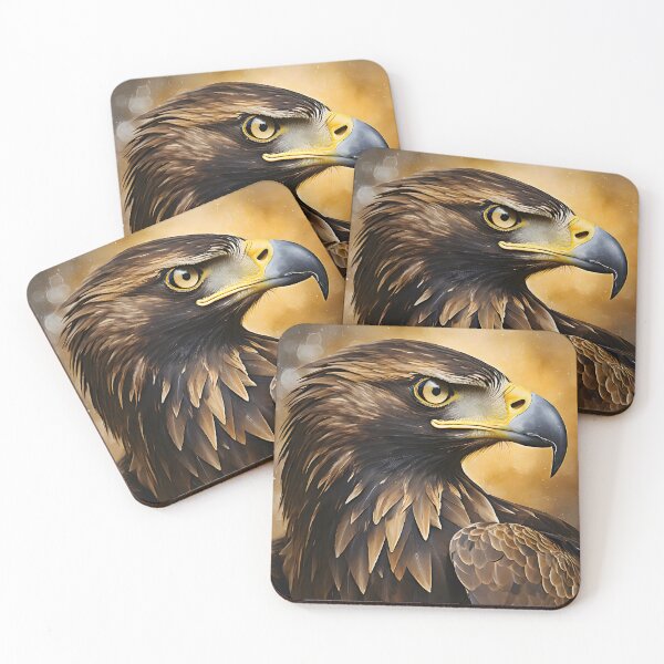 Item preview, Wedge Tailed Eagle head portrait designed and sold by emaotx.