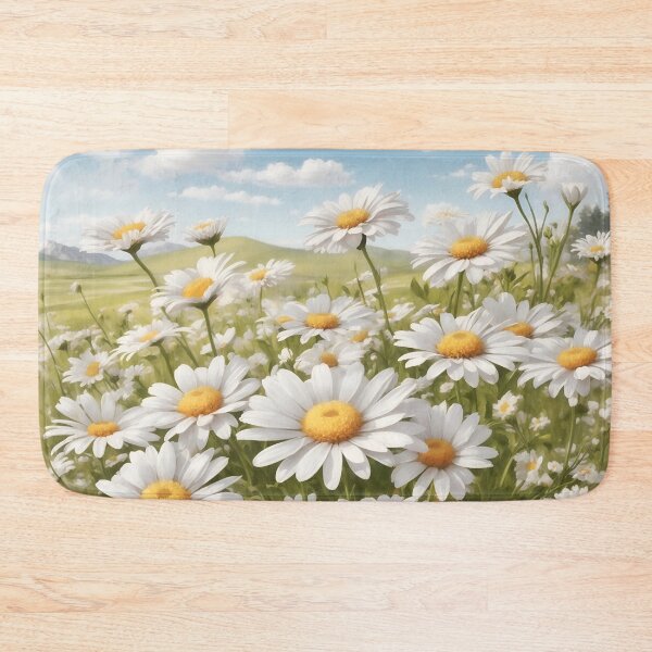 Item preview, Tranquil Daisy Meadows Watercolor  designed and sold by Neranchara.