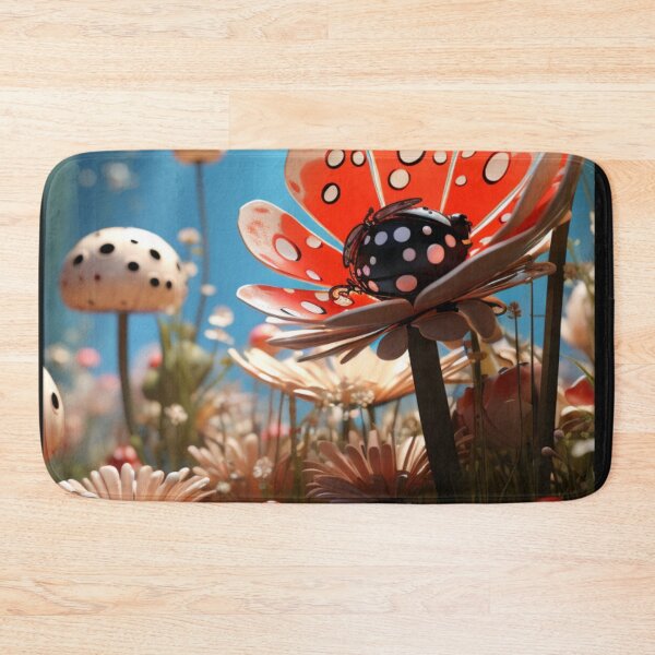 Item preview, Stunning Butterfly Artwork Imaginative Art Astonishing Lady Bug Garden B292 designed and sold by MPCFICTION.