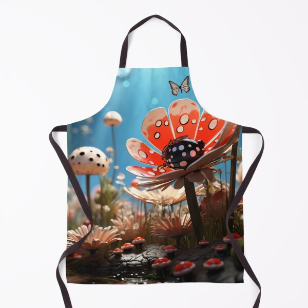 Item preview, Stunning Butterfly Artwork Imaginative Art Astonishing Lady Bug Garden B292 designed and sold by MPCFICTION.
