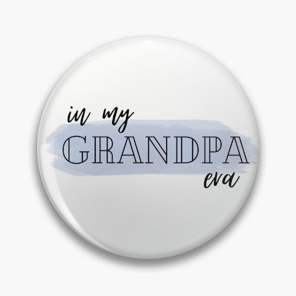Item preview, In My Grandpa Era - Blue Watercolor designed and sold by Cozy-Home10.