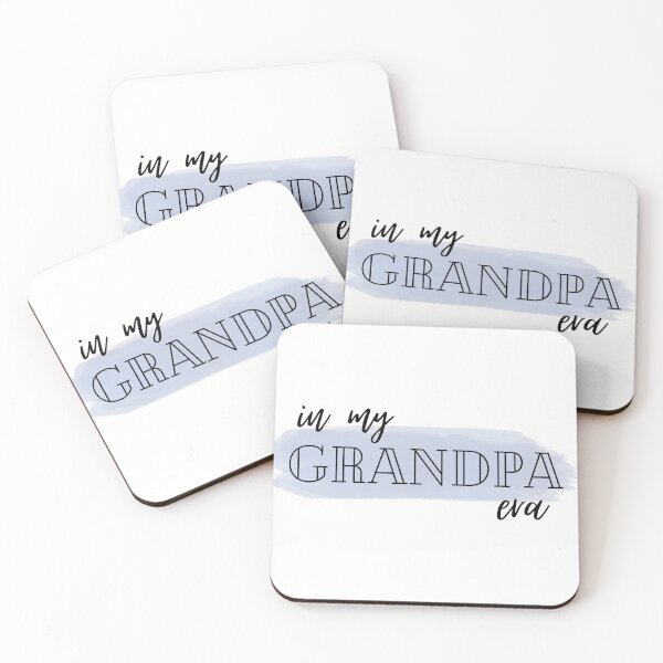 Item preview, In My Grandpa Era - Blue Watercolor designed and sold by Cozy-Home10.