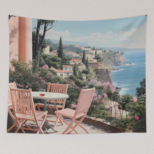 Item preview, Cliffside Bliss in Amalfi designed and sold by Felix Tanner.