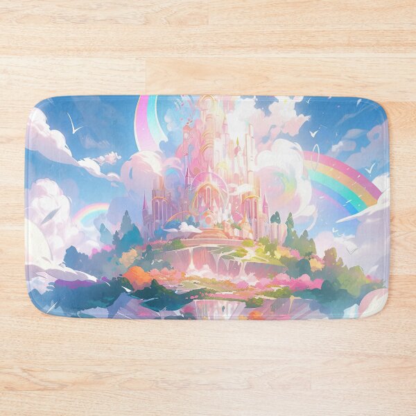 Item preview, Celestial Kingdom Rainbow Fantasy Princess Castle designed and sold by bubblegoth.