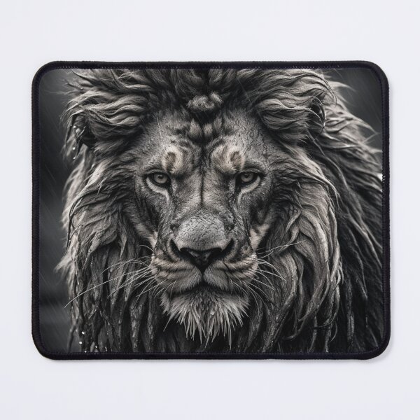 Item preview, Lion In The Rain designed and sold by asaroberson.
