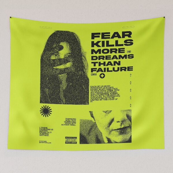 Item preview, Fear kills more dreams than faliure designed and sold by SynthFlux.