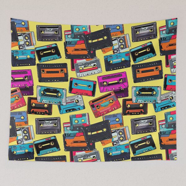 Aperçu de l'œuvre Cassettes minimalistes des années 80 créée et vendue par ArtyArtArtist.