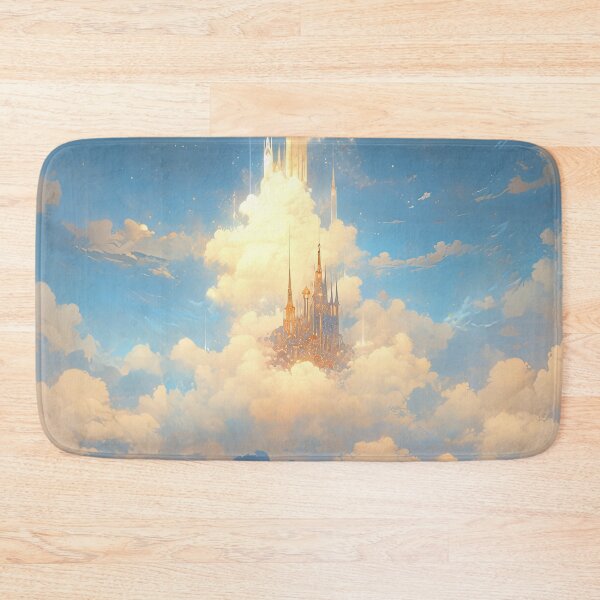 Item preview, Sky-High Celestial Astral Cloud Spire Castle designed and sold by bubblegoth.