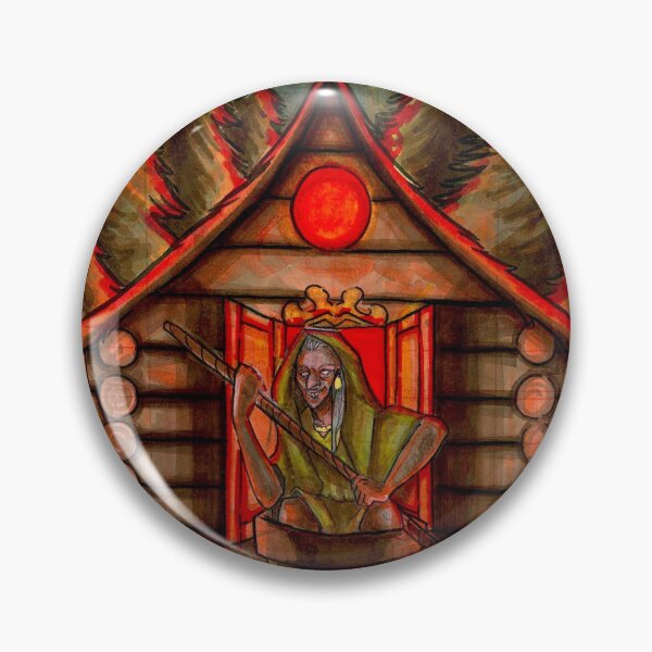 Item preview, Baba Yaga designed and sold by Kristen Castro.