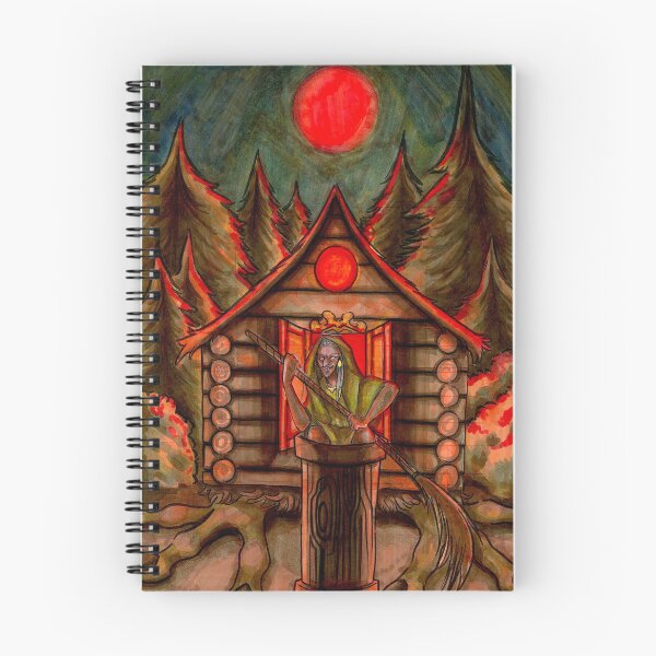 Item preview, Baba Yaga designed and sold by Kristen Castro.