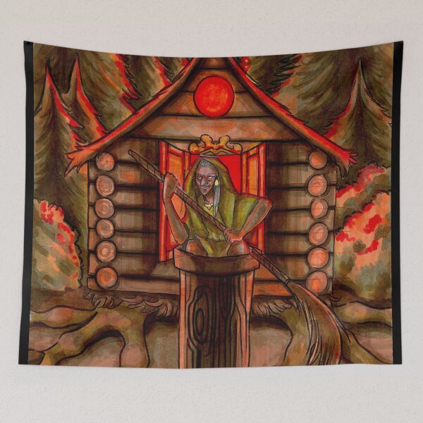 Item preview, Baba Yaga designed and sold by Kristen Castro.