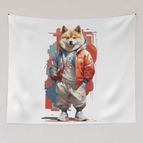 Item preview, Akita: Pom designed and sold by KnoClothingCo.