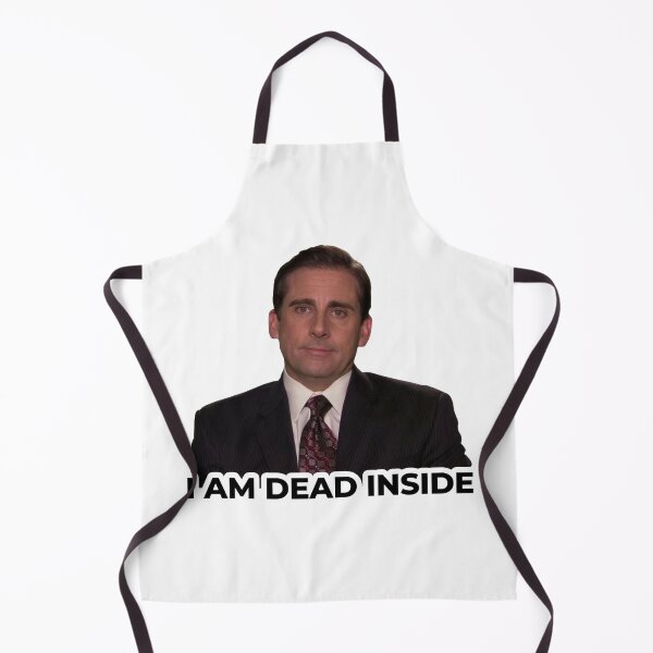 Item preview, The Office - Michael Scott "I AM DEAD INSIDE" funny face designed and sold by OutfitCustoms1.
