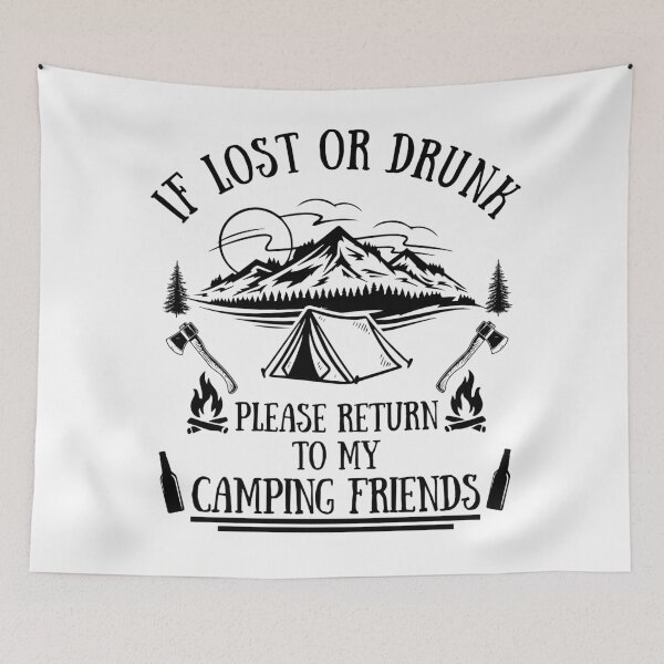 Item preview, Funny camper sayings and quotes jokes about camping humor designed and sold by Alexaltay.