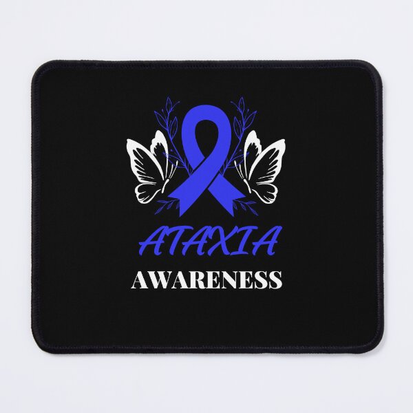 Item preview, Ataxia Awareness design with butterfly's, contribute to raising much-needed awareness for Ataxia. (White Text) designed and sold by It's Wheelie Cool.