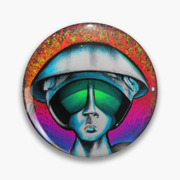 Artikelvorschau, Astronaut im Weltall Planeten - Psy Art entworfen und verkauft von Smuvu-Pictures ⭐⭐⭐⭐⭐.