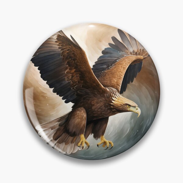Item preview, Wedge Tailed Eagle flying portrait designed and sold by emaotx.