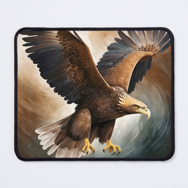 Item preview, Wedge Tailed Eagle flying portrait designed and sold by emaotx.