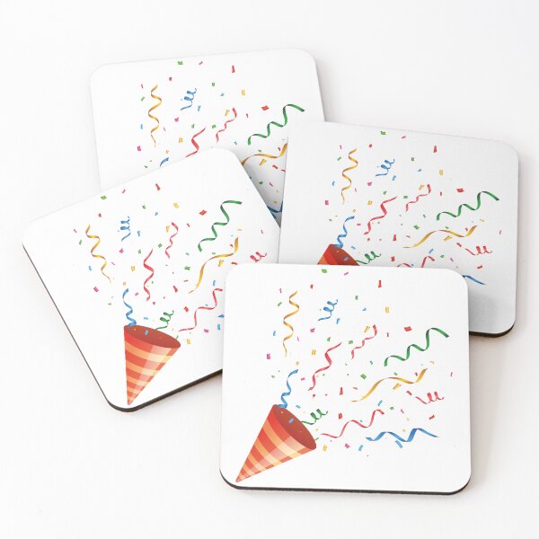 Item preview, birthday party with confetti explosion and streamers designed and sold by wafa80.